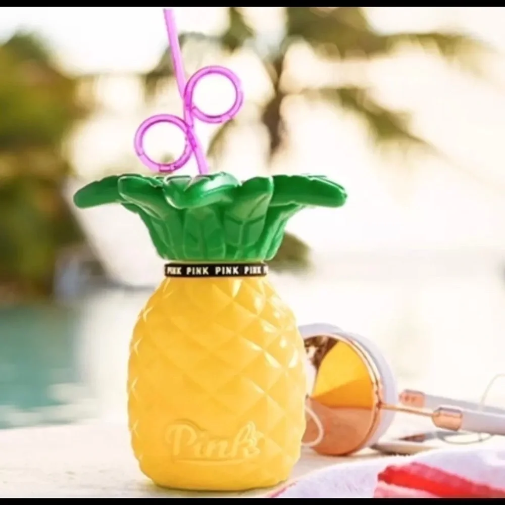 VS PINK Pineapple Pink A Colada Cup